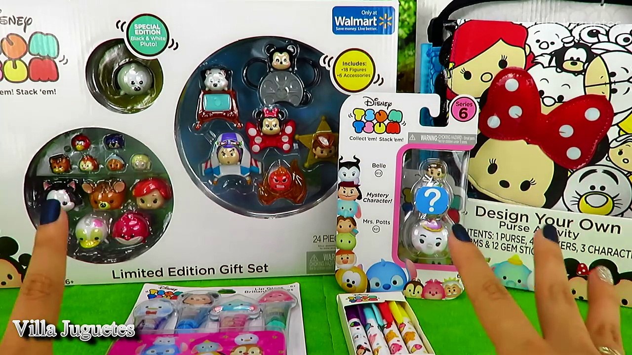 Tsum Tsum Mania Bolso Paquete Brillitos Labiales y Más