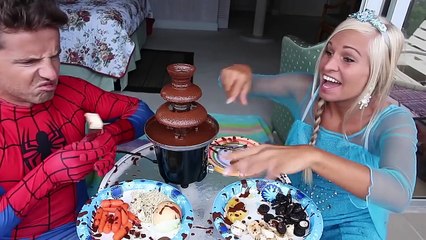 Joker Kipnap Frozen Elsa Spidergirl baby w/ Police Baby vs Spiderman Baby Recuse Elsa