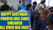 Hardik Pandya celebrates his 24th birthday with team mates, watch video | Oneindia News