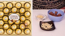 How To Make Ferrero Rocher Chocolate Recipe At Home होममेड फरेरो रोचेर चॉकलेट रेसिपी