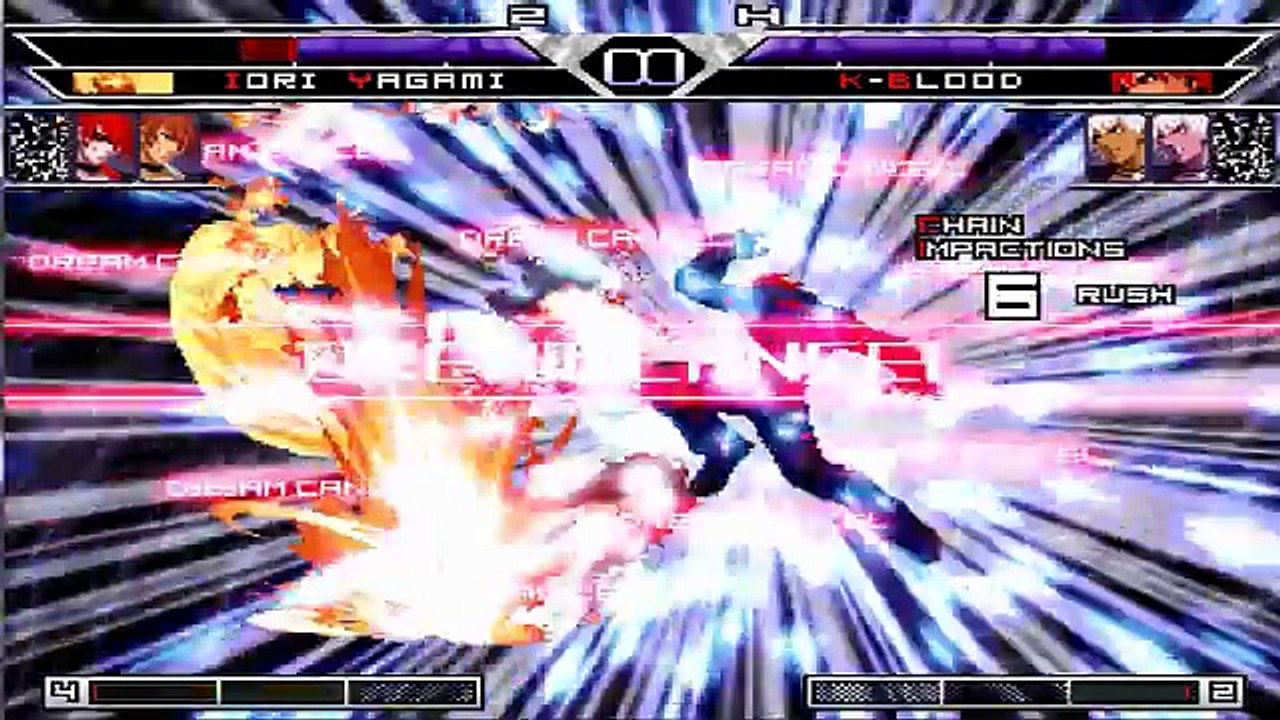Kof Mugen Iori Team VS K Team