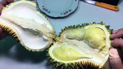 Eating DURIAN!!! Kluna Tik TNT Dinner #57 _ ASMR eating sounds no talk-OZh5Maze6So