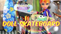 DIY - How to Make: Doll Skateboard - Handmade - Doll - Crafts