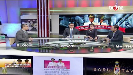 Presiden Joko Widodo Melantik Anies-Sandi