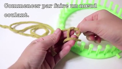 Tuto tricotin : le bonnet jersey bord côtes