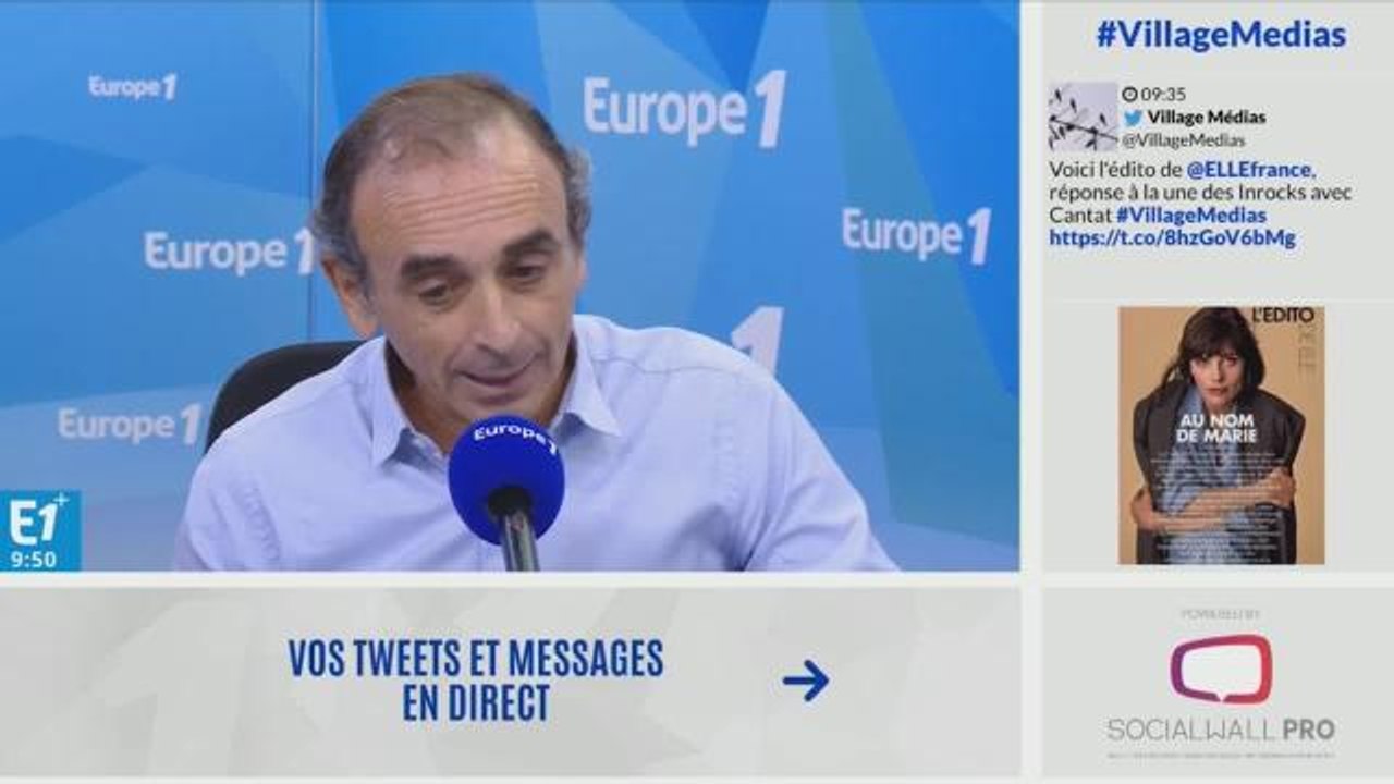 Zemmour : il règle ses comptes avec Omar Sy sur Europe 1