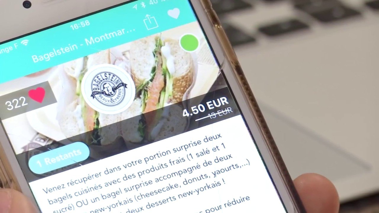 Contre le gaspillage alimentaire, cette appli permet d’acheter moins cher les invendus des commerçants