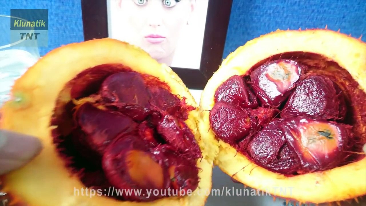Eating MOMORDICA COCHINCHINENSIS!!! Kluna Tik TNT dinner #13  _ Eating sounds (No Talking ASMR)-qEiPE51SiFU