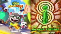 Talking Tom Gold Run VS Temple Run 2 Gameplay HD #2