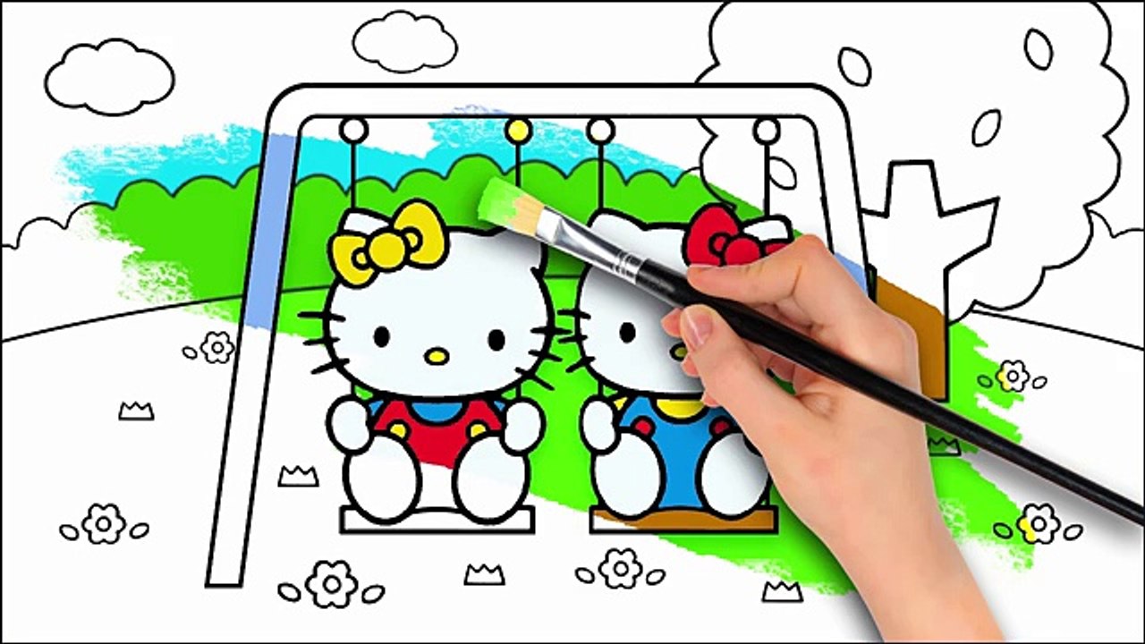 Hello Kitty - Coloring Book