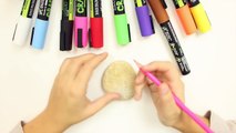 Lets Try Crafty Croc Liquid Chalk Markers on STONES!!! | DebbyReview