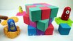 DIY How to make Kinetic Sand Rainbow Cub Skwooshi Learn Colors