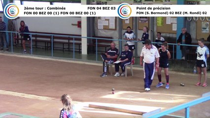 Second tour intégral, Club Elite Féminin, J2, Fontaine contre Béziers, octobre 2017