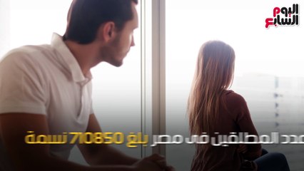 معدلات انتشار الطلاق فى 2017