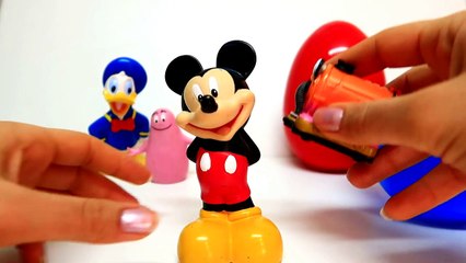 Mickey Mouse and Minnie Mouse Surprise Eggs-ByKx6XkhrVU