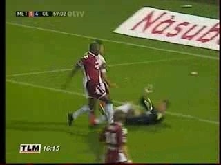 Metz- Lyon , But de Ben Arfa