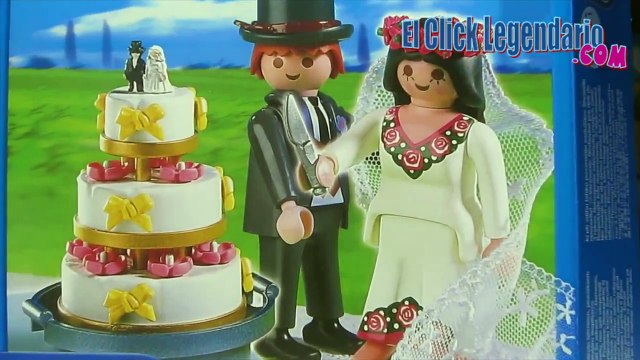 Mi gran boda de playmobil. La iglesia y otras cajas nupciales (5053-4307-4308-4298)