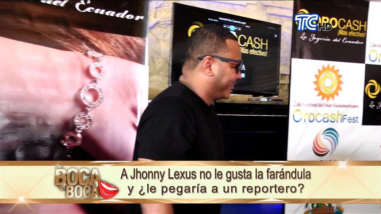 Jhonny Lexus opina sobre agresión de Eduardo Yáñez a reportero de farándula