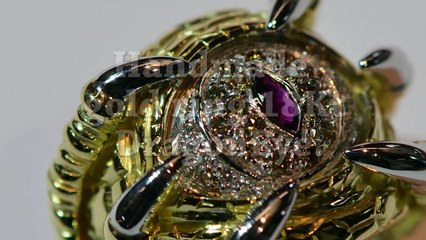 DragonEye 18kt gold ring handmade