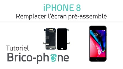 iPhone 8 : changer l'écran pré-assemblé (avec nappe FaceTime)