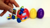 Surprise Eggs Mickey Mouse Disney Cars and Sesame Street Elmo Cooki Monster-4nFrNOACmiM