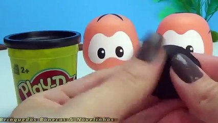 Mônica Toy | Cebolinha Cascão brincando de Pirata com areia massinha kinetic sand Massinha Play-Doh