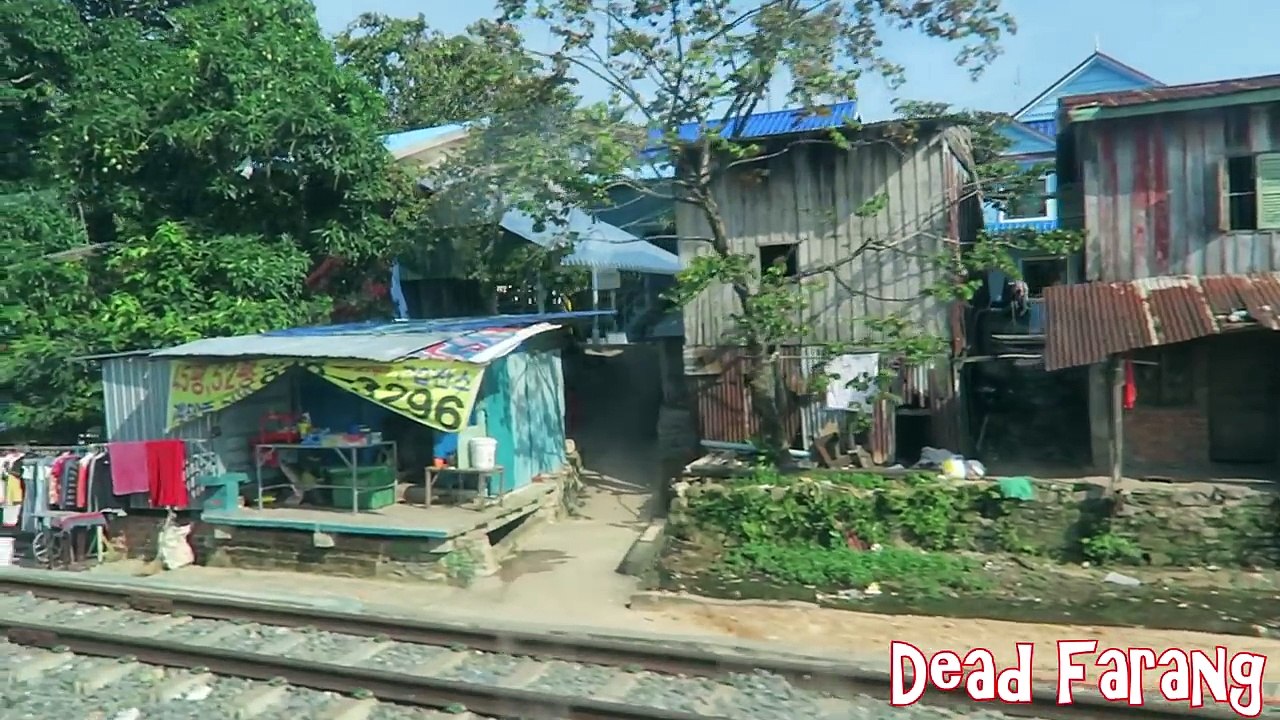 Sihanoukville to Kampot by Train - Cambodia Travel Video