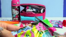 Lunch Box Surprises Hello Kitty Lunch Bag filled with Surprises like Shopkins