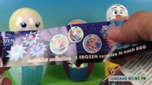 Reine des neiges poupées gigognes Frozen Nesting Dolls Œufs surprise en play doh