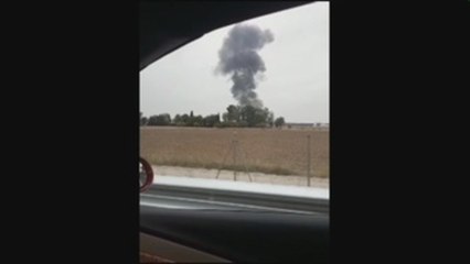 El piloto del F18 siniestrado en Torrejón ha fallecido en el accidente