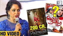 Hema Malini Compares Budget Of Raziya Sultan And Padmavati