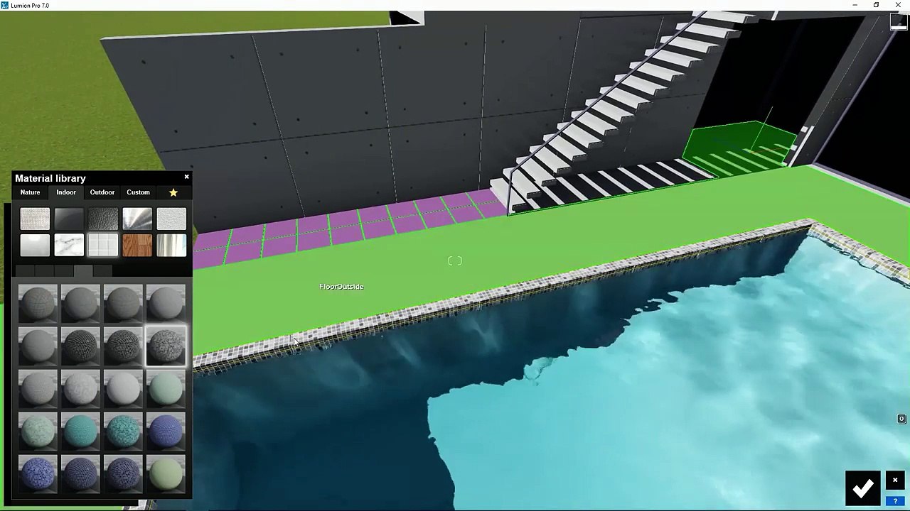 Lumion -Materials Assigning Materials