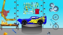 Lightning McQueen Cars: paint & fun race Learn Colors Disney Cars Cartoon for Kids
