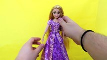 $400 Rapunzel Doll Vs. $10 Rapunzel Doll - DISNEY TANGLED DOLLS TOYS REVIEW!