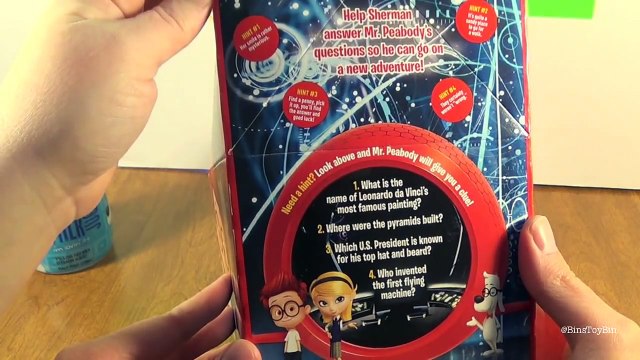 Mr. Peabody & Sherman (new) Happy Meal Toy Review + Shout Outs! by Bins Toy Bin