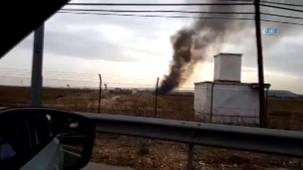 İspanya'da Savaş Uçağı Düştü