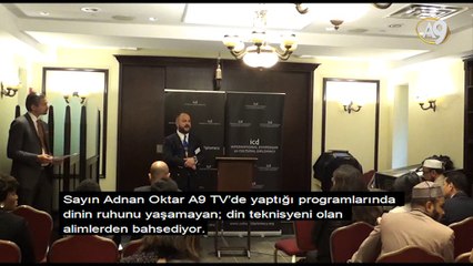 Harun Yahya'nın temsilcileri New York Şabat Musevi Merkezi'nde konuşmacıydılar