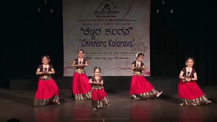 Pushpanjali by Infants of SHAILUSHAM ARTS & CREATIONS! (Bharatanatyam)