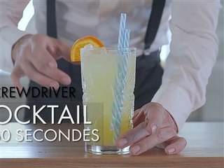 Cocktail en 60 secondes : Screwdriver