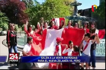 Estos son los precios de las entradas para el partido Nueva Zelanda vs. Perú