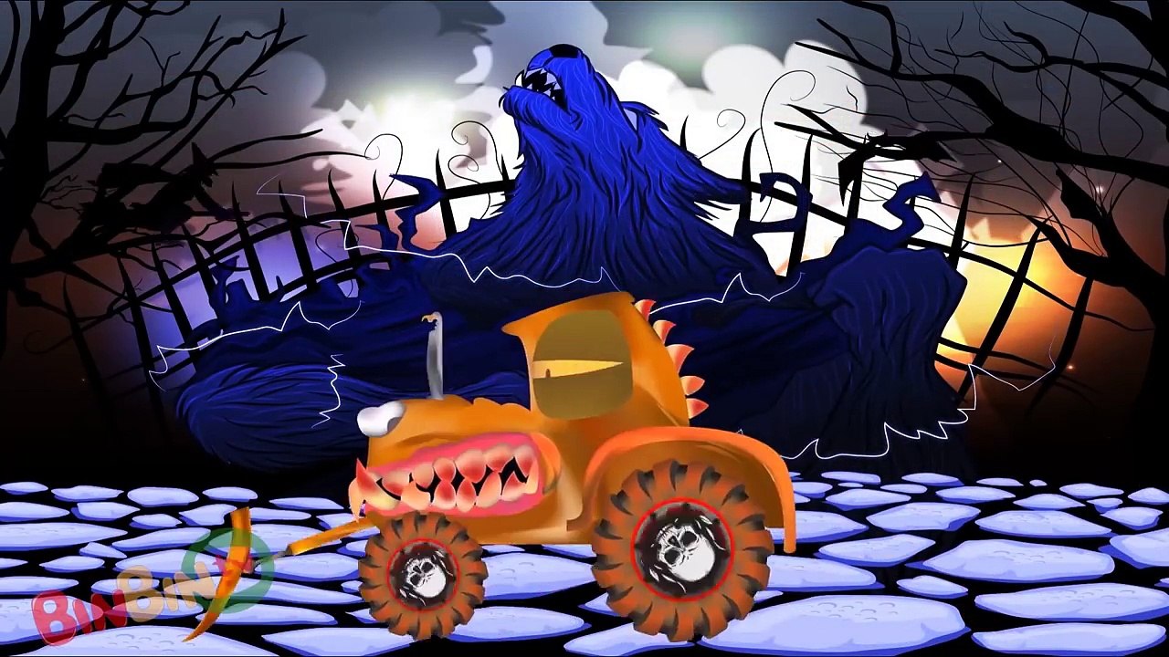 Good vs Evil | Dump Truck War | Scary Street Vehicles | Videos for Children | BinBin Tv