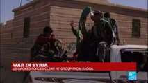 Syria: US-backed forces clear Islamic state group from Raqqa