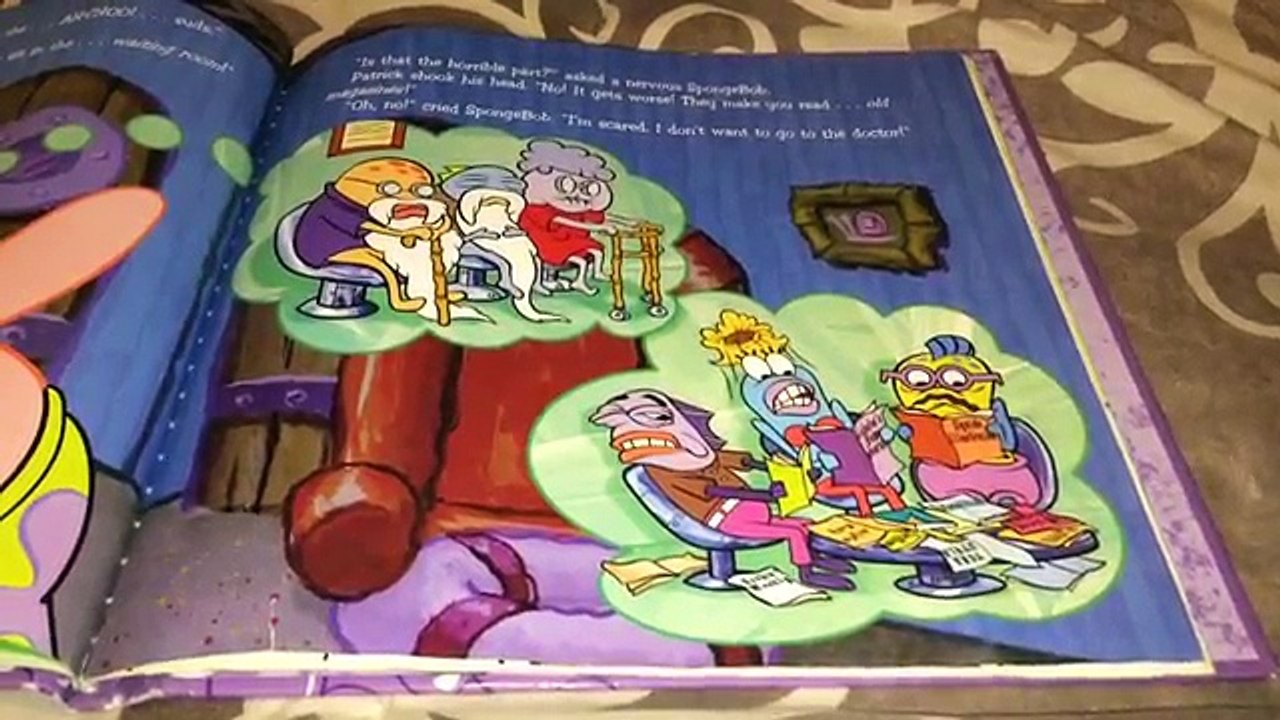 Bedtime stories for kids-SpongeBob Goes to the Doctor. BOOKS FOR KIDS
