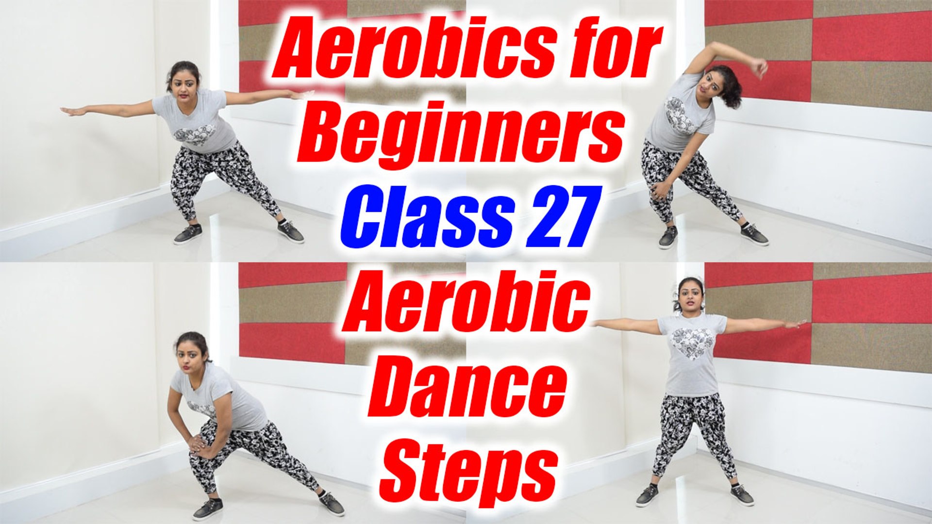 Beginners aerobics online class