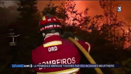 Incendies géants et meurtriers au Portugal et en Espagne
