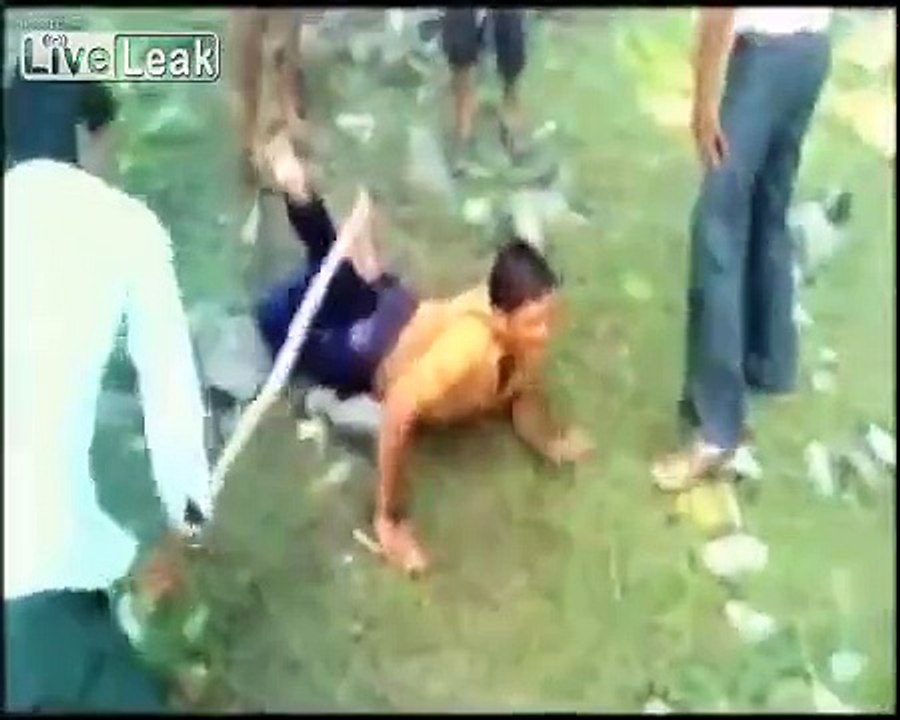 India: Man being lynched