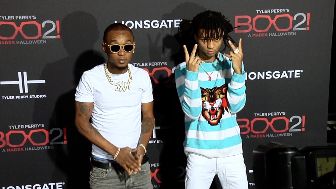 Rae Sremmurd "Tyler Perry's Boo 2! A Madea Halloween" World Premiere