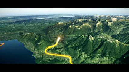 Le parcours 3D du Tour de France 2018