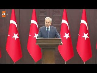 Arınç: Başbakanımız haklı ikimizde yanlış yaptık -24.03.2015