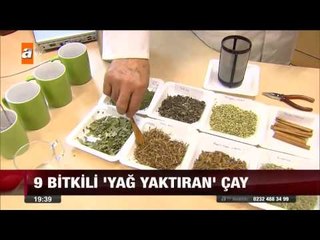 9 bitkili 'yağ yaktıran' çay - 24.04.2015 - atv